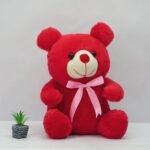 cute red bear teddy