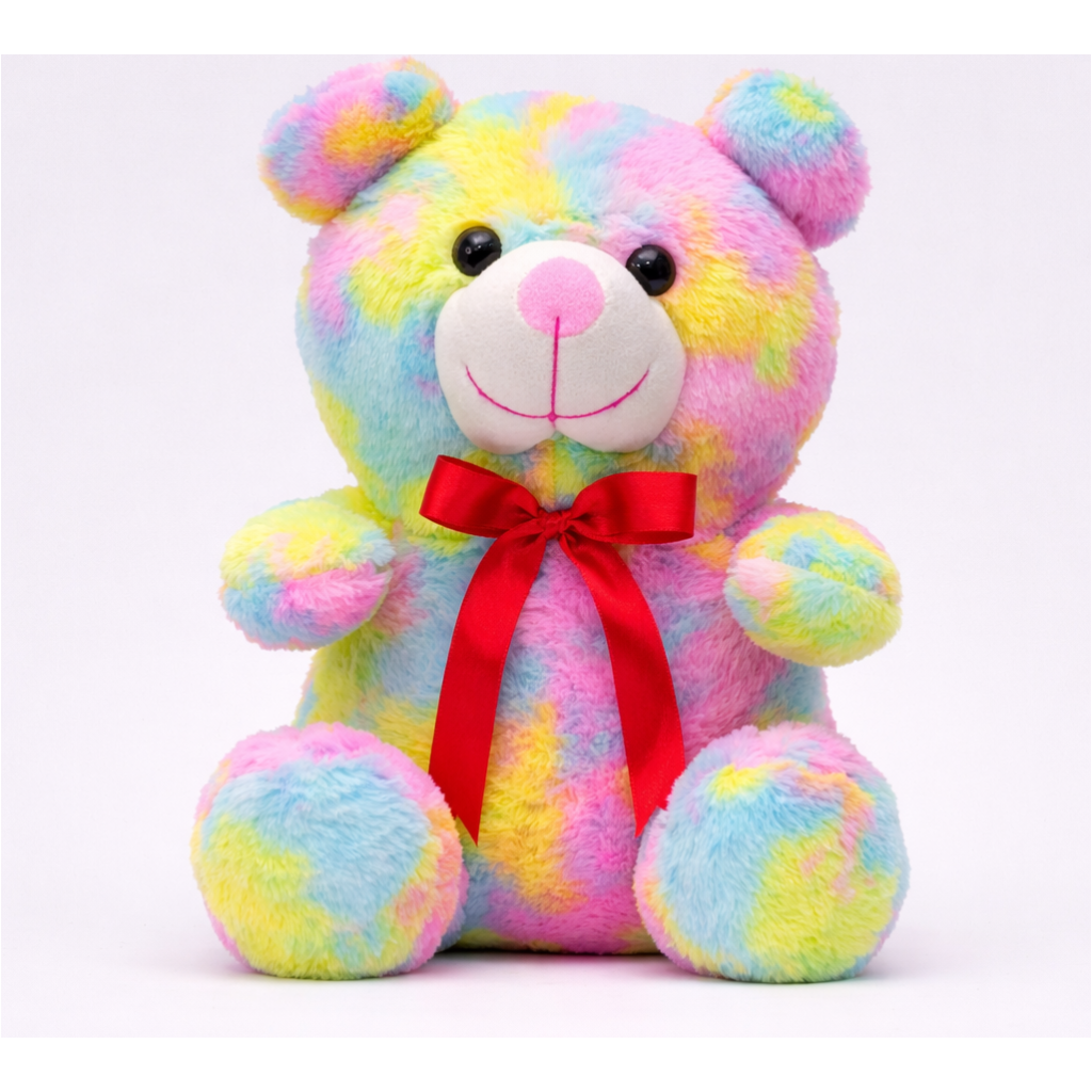 colorful teddy bear