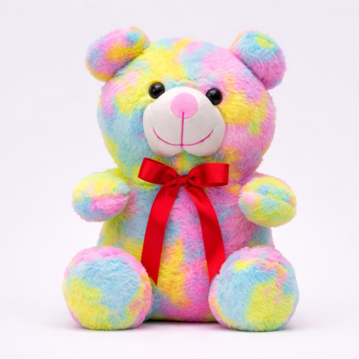 colorful teddy bear