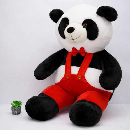 Dungaree pants panda