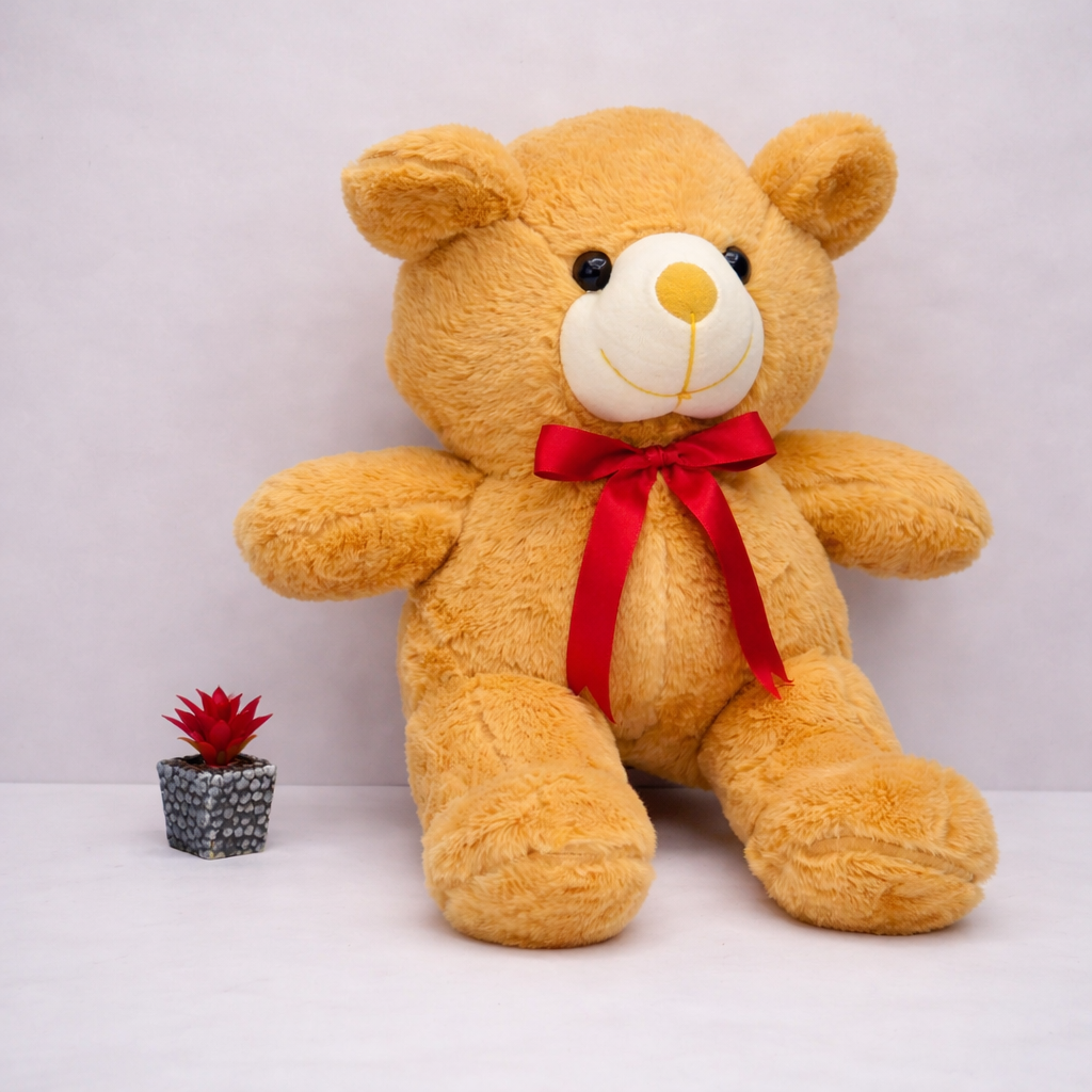 Small brown teddy bear