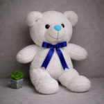 Small white teddy bear