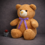 Small brown teddy bear
