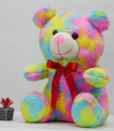 colorful little teddy bear