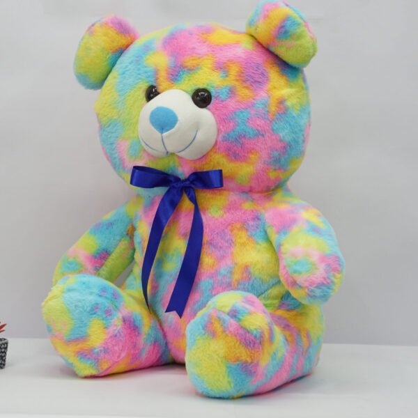 colorful Teddy bear rainbow color