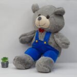classic dungaree pants teddy bear