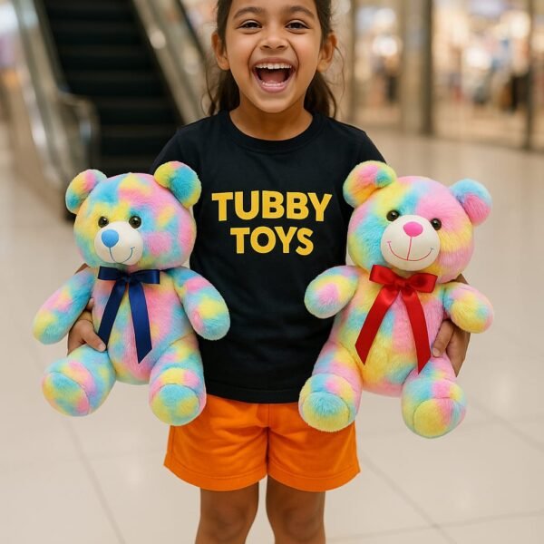 colorful teddy bear