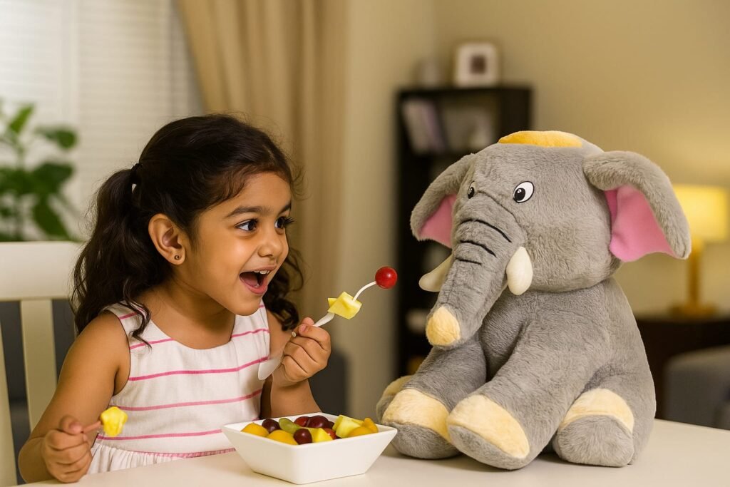 Fluffy Elephant Toy
