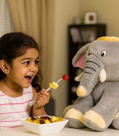 Fluffy Elephant Toy