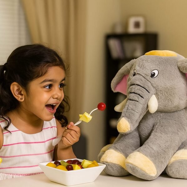 Fluffy Elephant Toy
