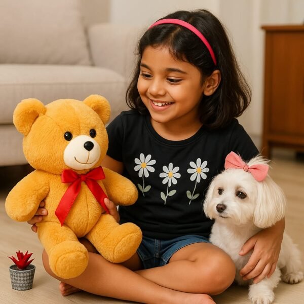 Small brown teddy bear