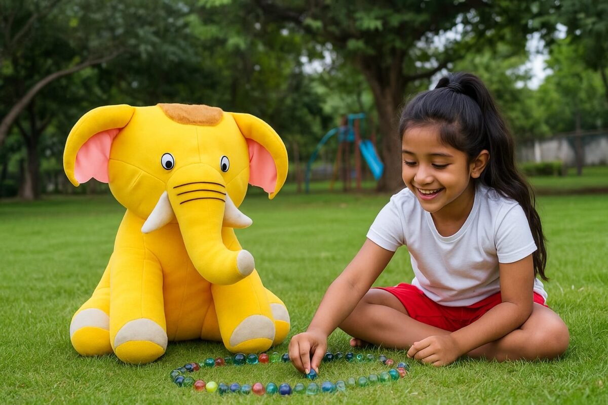 Plush Elephant for Baby 40cms - Image 1