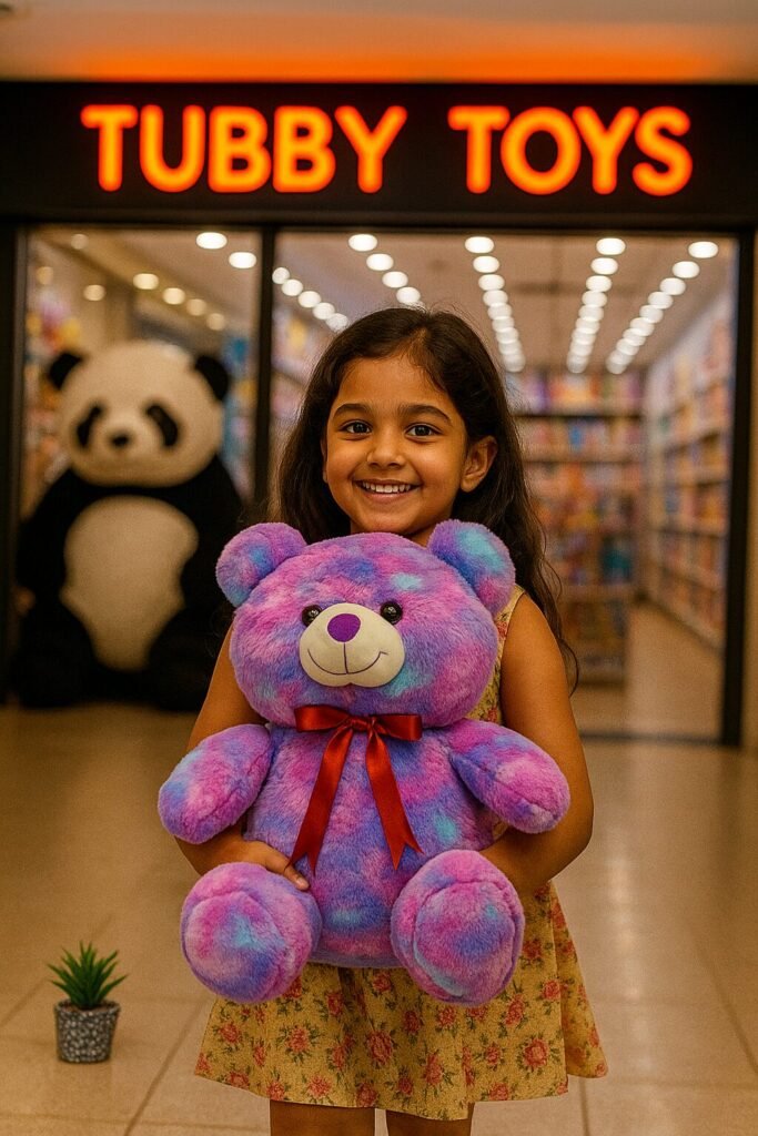 colorful teddy bear