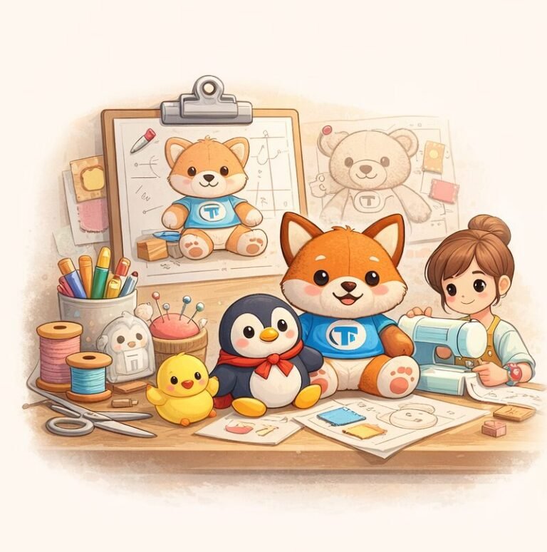 custom plush toy project