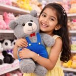 dungaree pants teddy bear