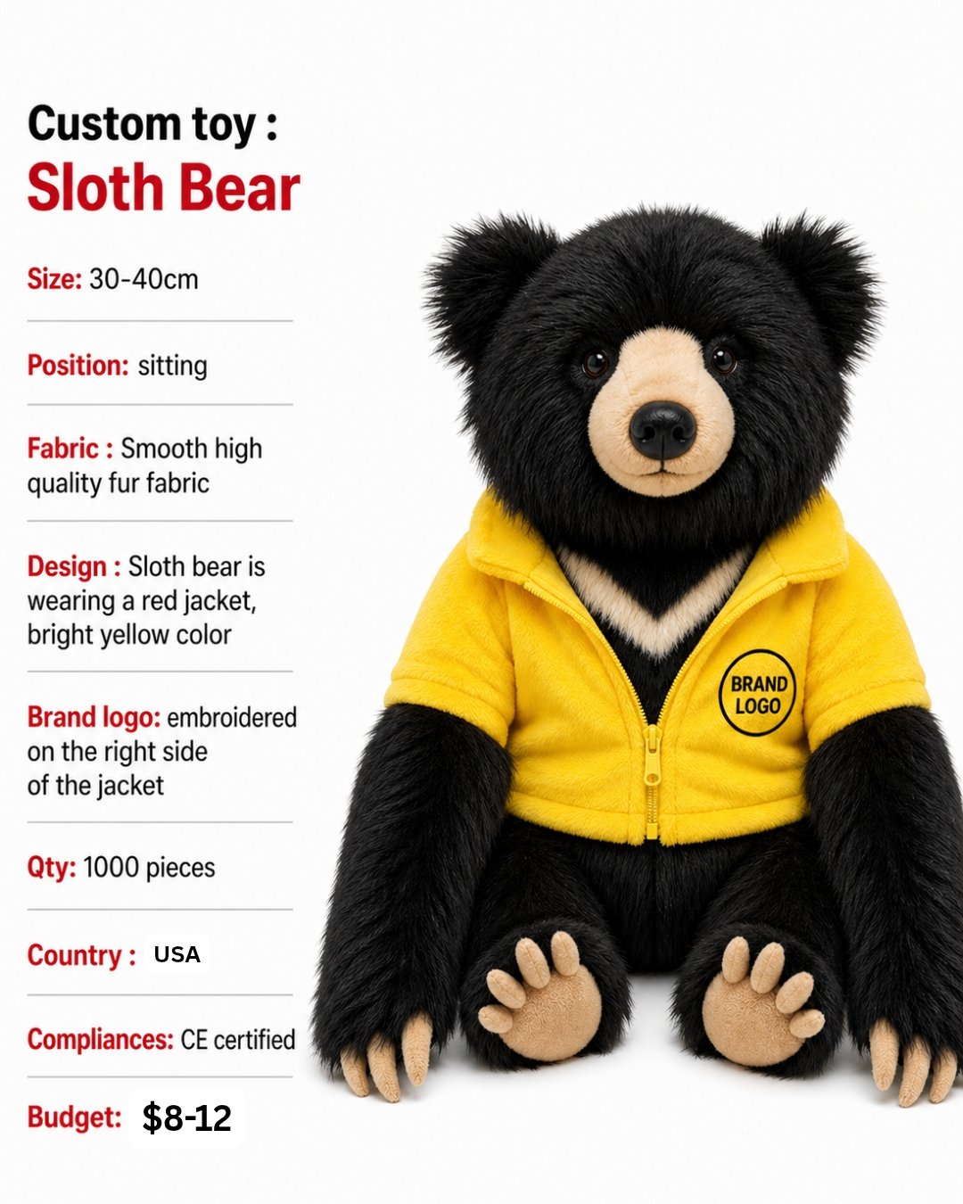 bulk custom plush toys usa