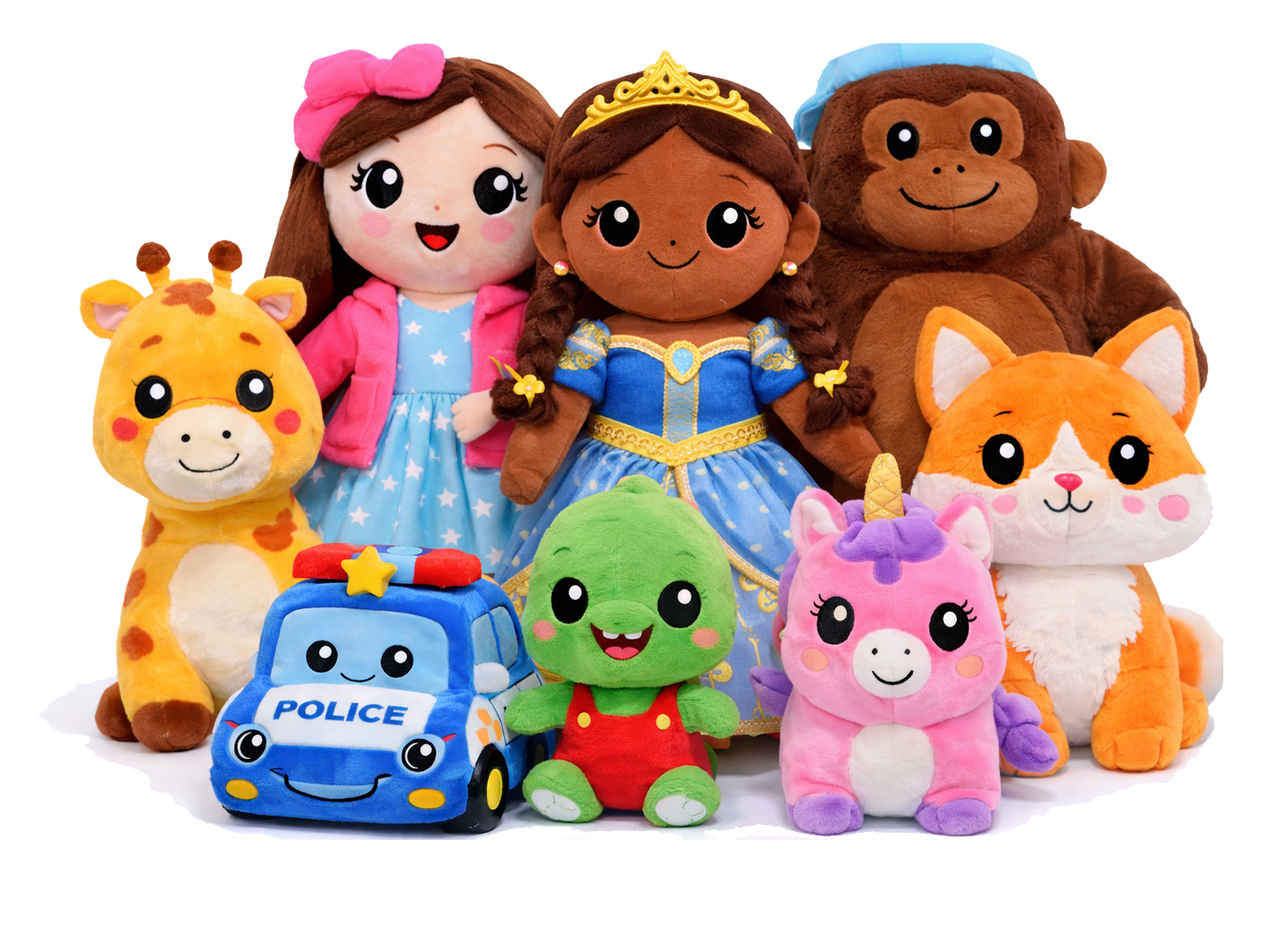 Bulk and wholesale plush toys including custom soft toys for retailers and businesses