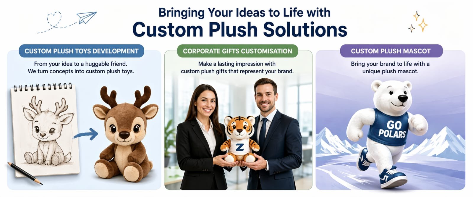custom plush toy manufacturer USA