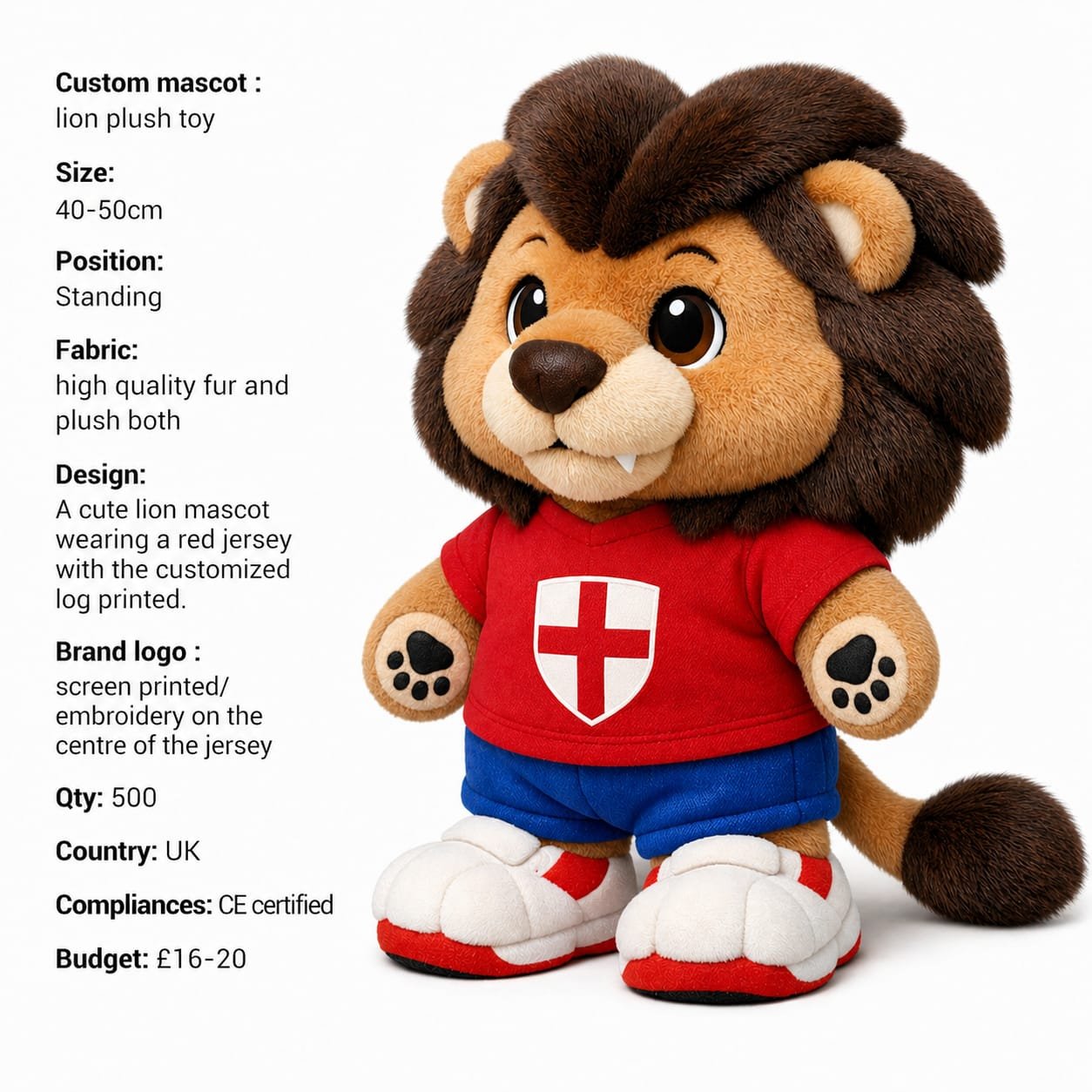 custom plush toys uk pricing