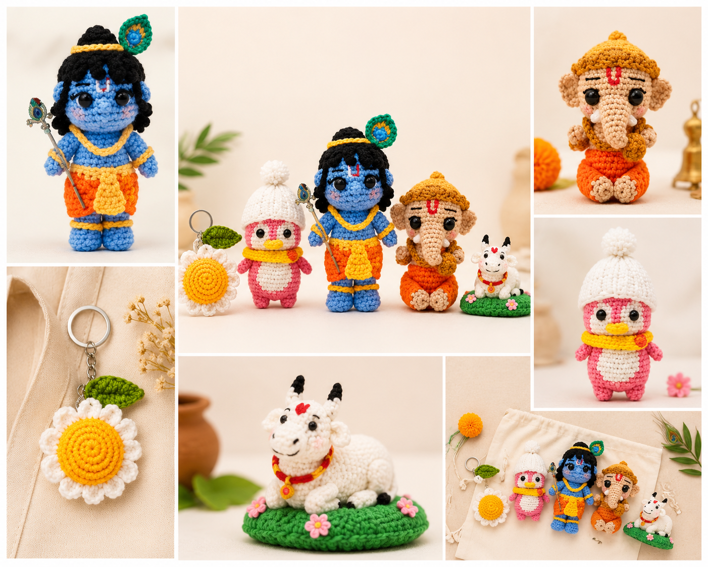 custom crochet plush toys