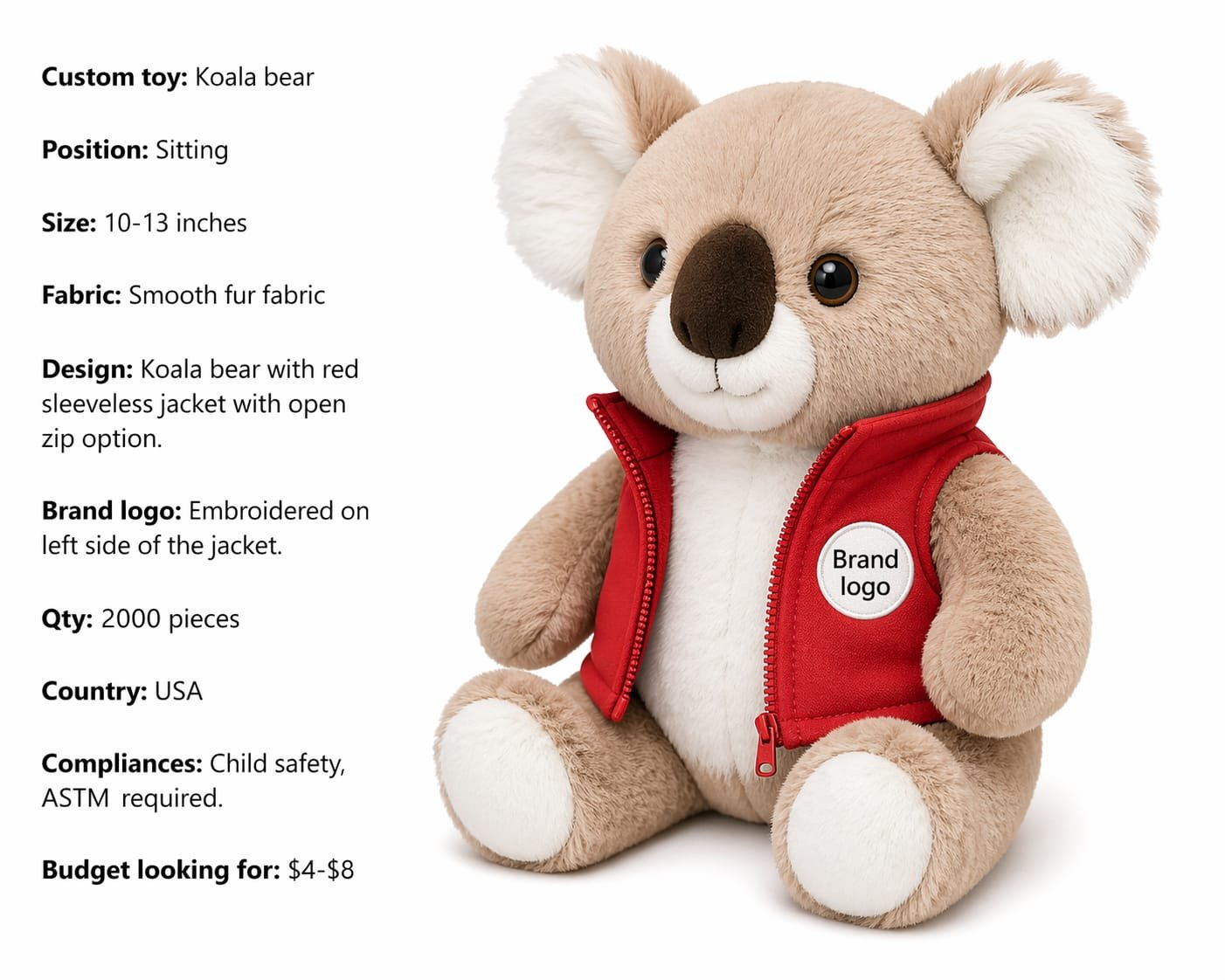 low cost custom plush toys for small businesses