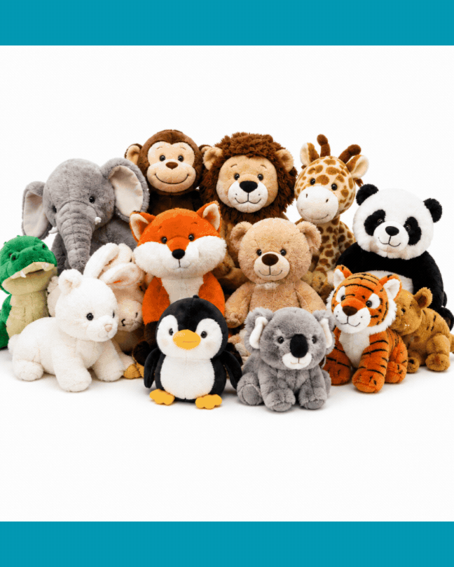 low cost custom plush toys